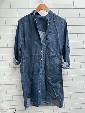 uniqlo u jersey belted long sleeve dress Women's Belted Shirt Dress